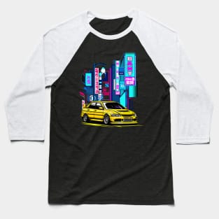 Mitsubishi Lancer Evolution Baseball T-Shirt